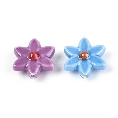 Handmade Porcelain Beads PORC-N008-10-01-1