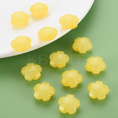 Imitation Jelly Acrylic Beads MACR-S373-87-E07-1
