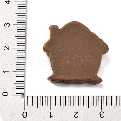 Christmas Series Opaque Resin Cabochons RESI-Q010-02A-1