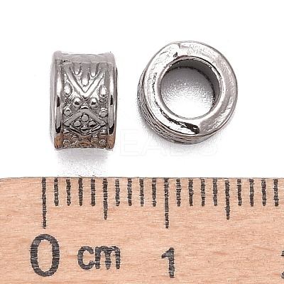 Tibetan Style Alloy European Beads K0932051-1