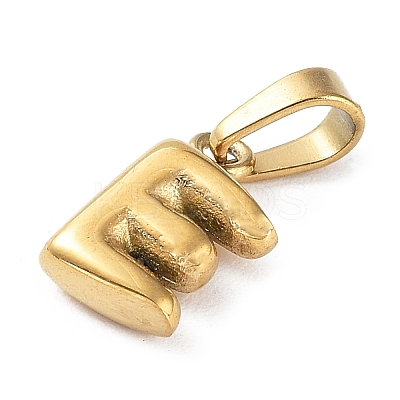 316L Surgical Stainless Steel Charms STAS-G315-01G-E-1