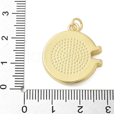 Brass Pendants KK-P293-20C-G-1