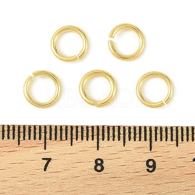 SHEGRACE Brass Open Jump Rings XGR0081G-15G-1