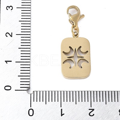 304 Stainless Steel Pendant Decoration STAS-S165-44G-1