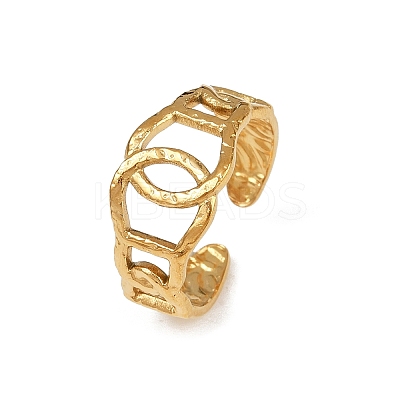 304 Stainless Steel Cuff Open Rings for Women LS-RJEW-H255-01G-01-1