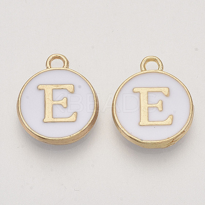Golden Plated Alloy Charms X-ENAM-S118-01E-1