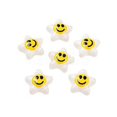 Glass Enamel Beads GLAA-G107-03-04-1