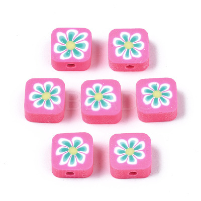 Handmade Polymer Clay Beads CLAY-N008-034E-1