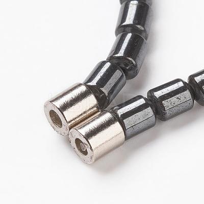 Non-magnetic Synthetic Hematite Pendant Necklaces NJEW-G290-05-1