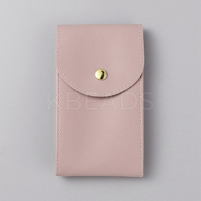 Rectangle Imitation Leather Single Watch Storage Bag ABAG-WH0044-45A-1