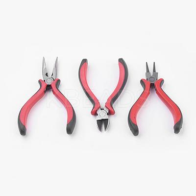Iron Jewelry Tool Sets: Round Nose Pliers PT-R009-04-1