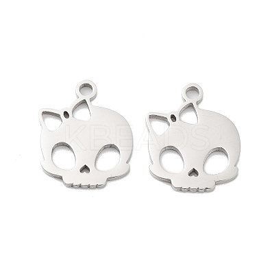 Non-Tarnish 316 Surgical Stainless Steel Charms X-STAS-Q314-16P-1