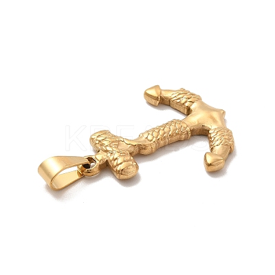 PVD Vacuum Plating 201 Stainless Steel Pendants STAS-K250-18-1