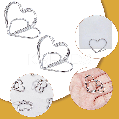 32Pcs Mini Iron Place Card Holders ODIS-SP0001-08P-1