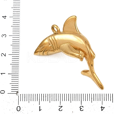 304 Stainless Steel Sea Animal Pendants LS-STAS-P402-05A-G-1