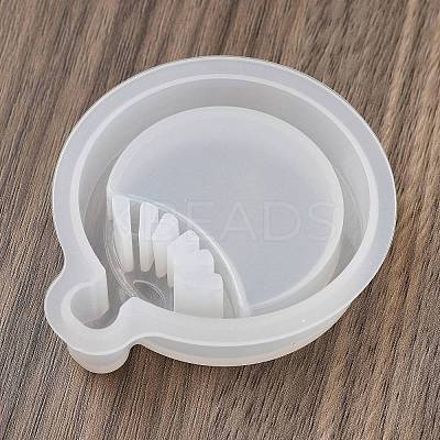 Fan Pendant DIY Silhouette Silicone Molds LS-DIY-Z040-01C-1
