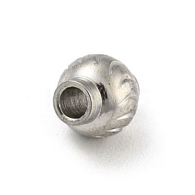 Non-Tarnish 304 Stainless Steel Beads STAS-A091-01C-P-1