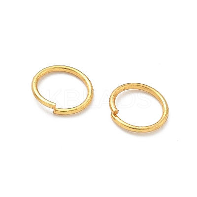 Brass Open Jump Rings KK-H532-43F-G-1