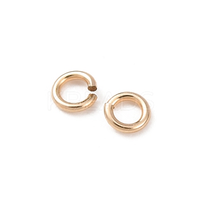 1/20 14K Gold Filled Open Jump Rings KK-G164-03G-01-1