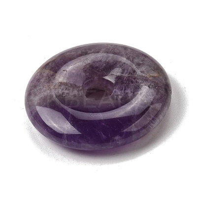 Natural Amethyst Pendants G-F820-13A-05-1