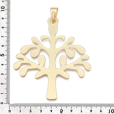 Plating Alloy Big Pendants PALLOY-T090-26G-1