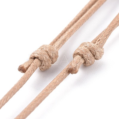 Adjustable Korean Waxed Polyester Cord Necklace Making AJEW-JB00510-02-1