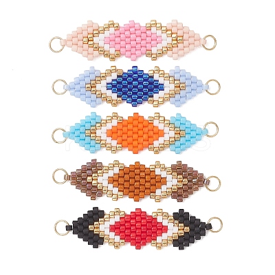 Handmade MIYUKI Seed Beads PALLOY-MZ01315-1