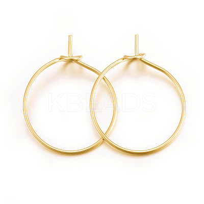 316 Surgical Stainless Steel Wine Glass Charms Rings X-STAS-L214-01E-G-1