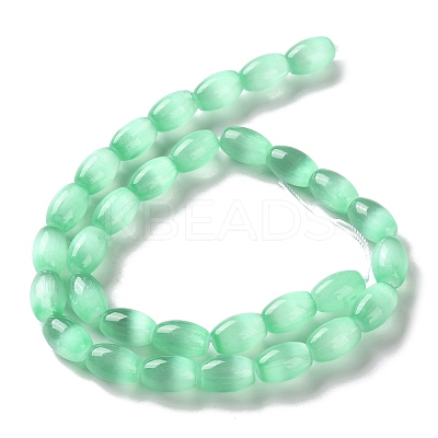 Macaron Color Natural Selenite Beads Strands G-B102-A01-08-1