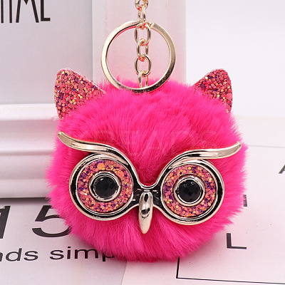 Pom Pom Ball Keychain KEYC-PW0002-033I-1