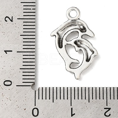 Alloy Dolphin Pendants LS-TIBEP-R336-079AS-FF-1