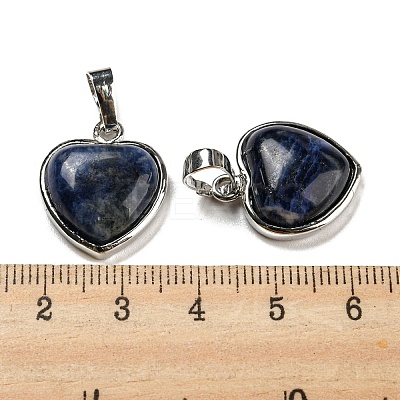 Natural Sodalite Pendants G-I358-A25-1