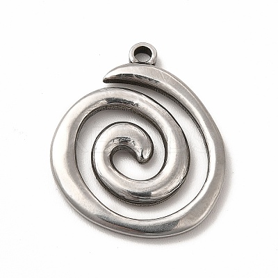 Non-Tarnish 304 Stainless Steel Pendants STAS-P322-11P-1