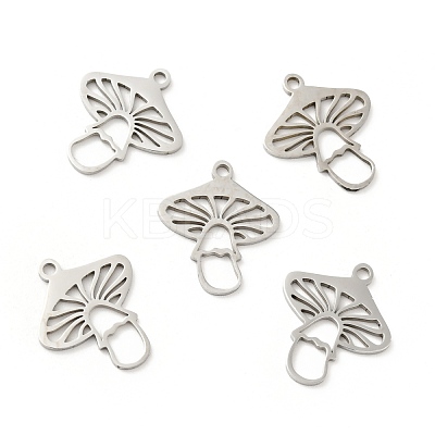 Non-Tarnish 201 Stainless Steel Pendants STAS-E015-10P-1