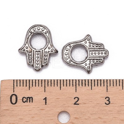 Tibetan Style Alloy Bead Frames X-TIBEB-A123963-B-LF-1