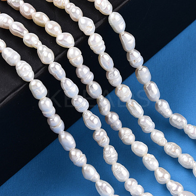 Natural Cultured Freshwater Pearl Beads Strands X1-PEAR-N012-03H-1