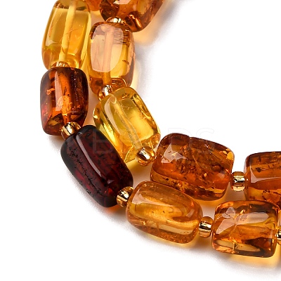 Gradient Color Natural Amber Beads Strands G-F803-D01-02-1
