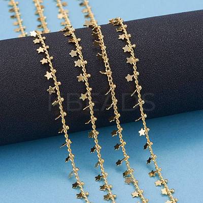 Handmade Brass Curb Chains CHC-E020-08G-1