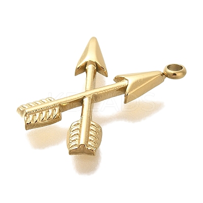 Ion Plating(IP) 304 Stainless Steel Pendants STAS-P371-025G-1