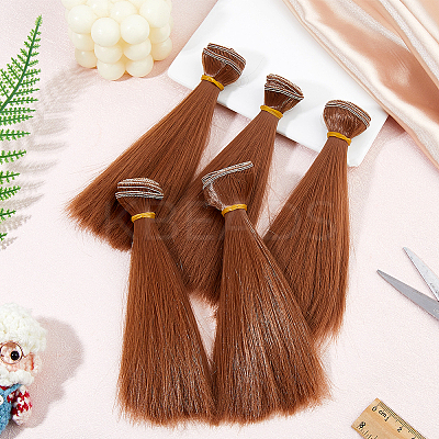 High Temperature Fiber Doll Wig Hair AJEW-WH0561-83A-03-1