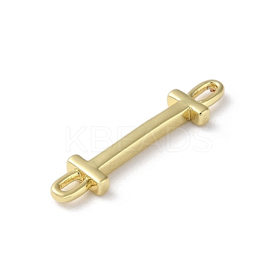 Rack Plating Brass Connector Charms KK-P245-07G-I-1