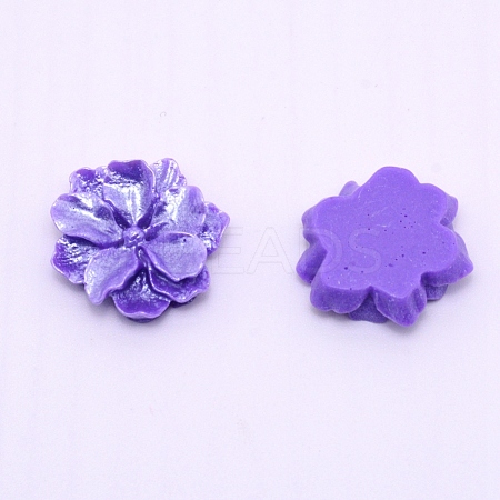 Opaque Resin Cabochon RESI-CJC0003-18B-1
