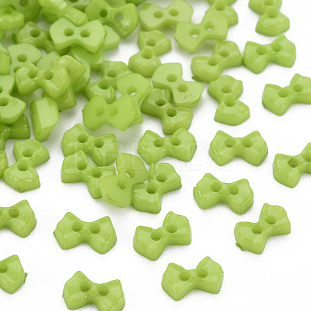 2-Hole Plastic Buttons BUTT-N018-028-06-1