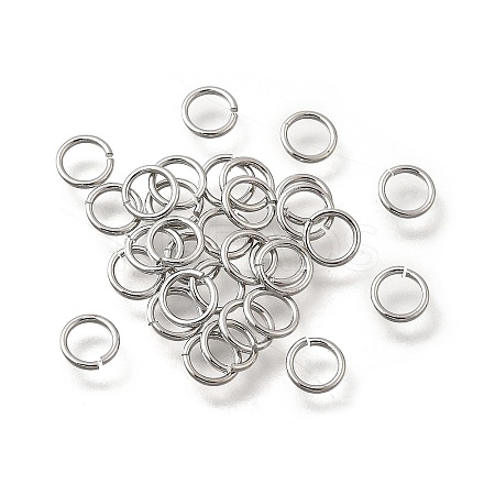 Brass Open Jump Rings KK-B147-03D-P-1