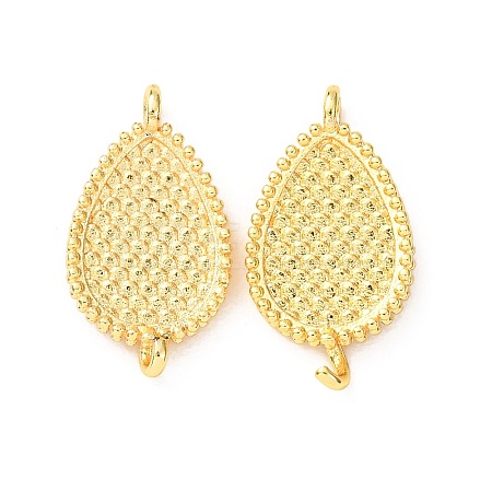 Brass Connector Cabochons Settings KK-H298-05G-1