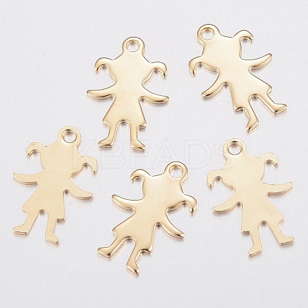304 Stainless Steel Charms STAS-G179-85G-1