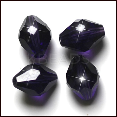 Imitation Austrian Crystal Beads SWAR-F054-13x10mm-27-1