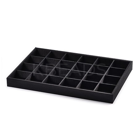 Wooden Cuboid Jewelry Presentation Boxes ODIS-N021-03-1