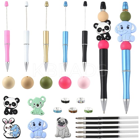 Animal DIY Beadable Pen Making Kits DIY-FS0009-45-1