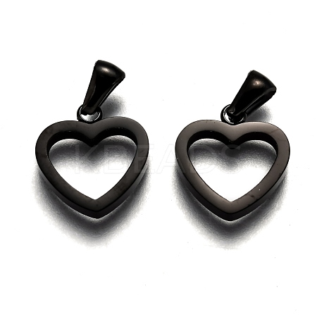 304 Stainless Steel Pendants STAS-Z006-16EB-1
